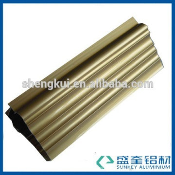 Aluminum Cabinet Door Aluminum Door Frame Electrophoresis Golden color Profil en Aluminium